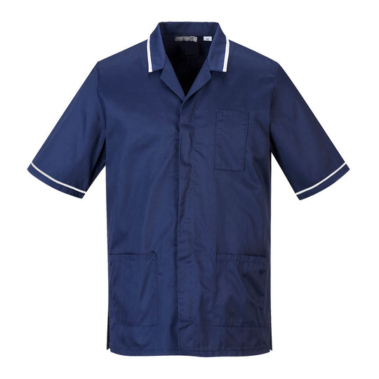 Portwest men's classic tunic C820 in navy.