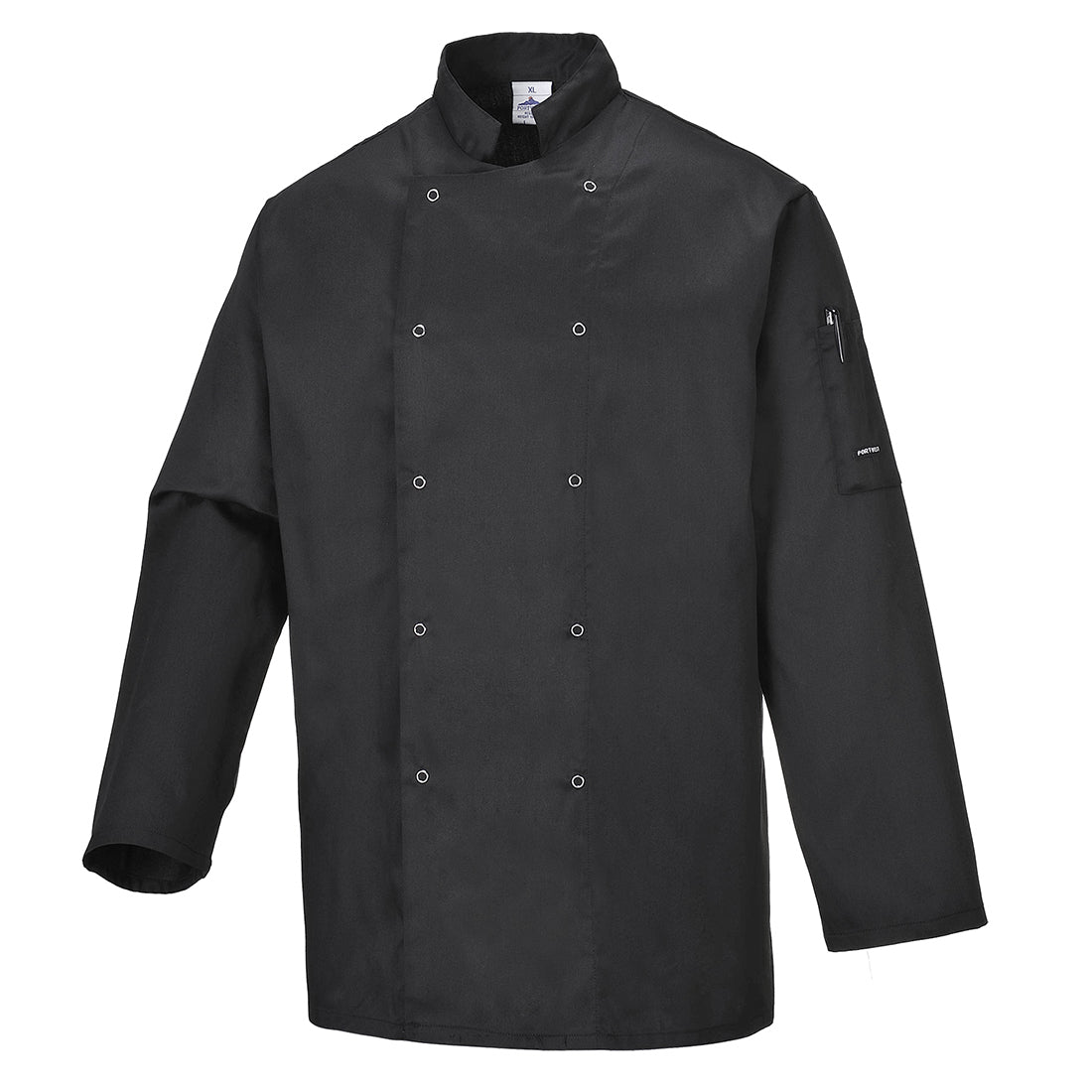 Portwest Suffolk Chefs Jacket Long Sleeved