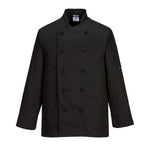 Portwest Somerset Chefs Jacket Long Sleeved - thumbnail 1