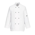 Portwest Rachel Women's Chefs Jacket Long Sleeved