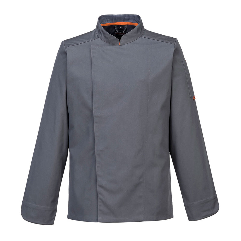 Portwest Mesh Air Pro jacket (long sleeve) C838 in sage green.