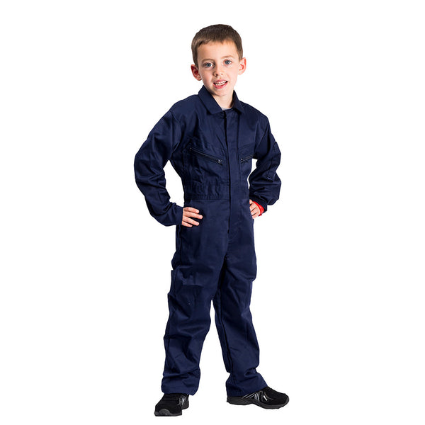 Portwest youth's coverall C890 in navy.