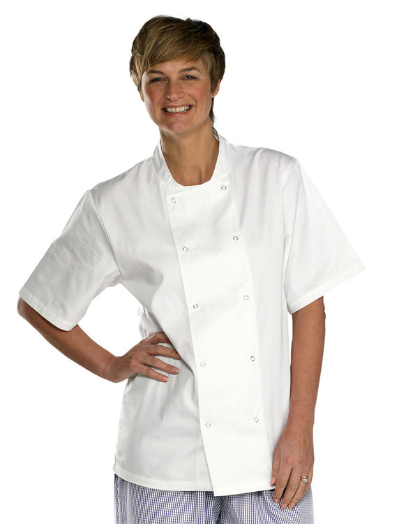 Beeswift Chefs Jacket  Short Sleeve