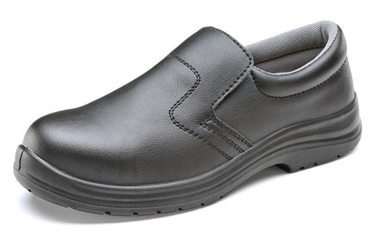 Beeswift Micro-Fibre Slip On Shoe S2