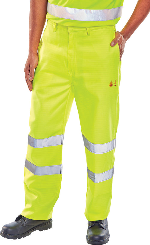 Beeswift Fire Retardant Anti Static Trousers En471