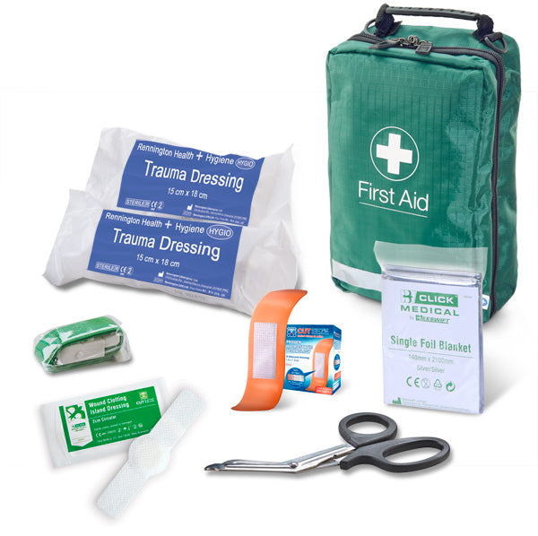 Click Medical Critical Injury Bag - Low Risk BS8599-1:2019