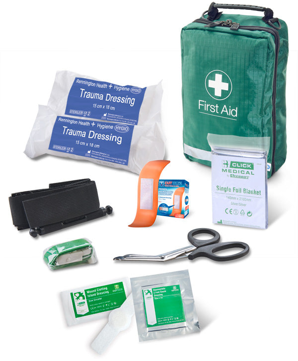 Click Medical Critical Injury Bag - Medium Risk BS8599-1:2019