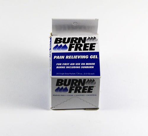 Burn Free Burns Gel Sachets 20 Per Box