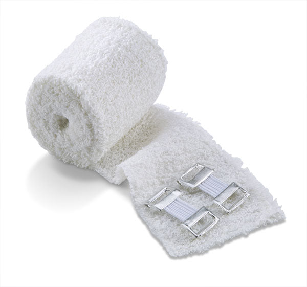 Click Medical Crepe Bandage 5CM X 4.5M Pack 10 - (Pack of 10)