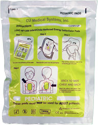 Click Medical NF 1200 Child Electrode Pads (1 Pair)