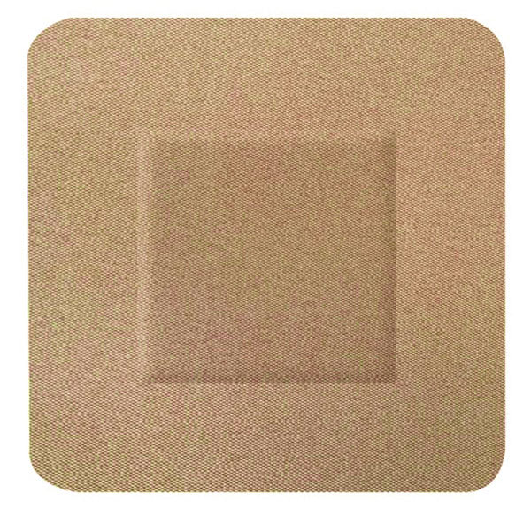 Hygioplast Fabric Square Plasters 100 - (Pack of 100)