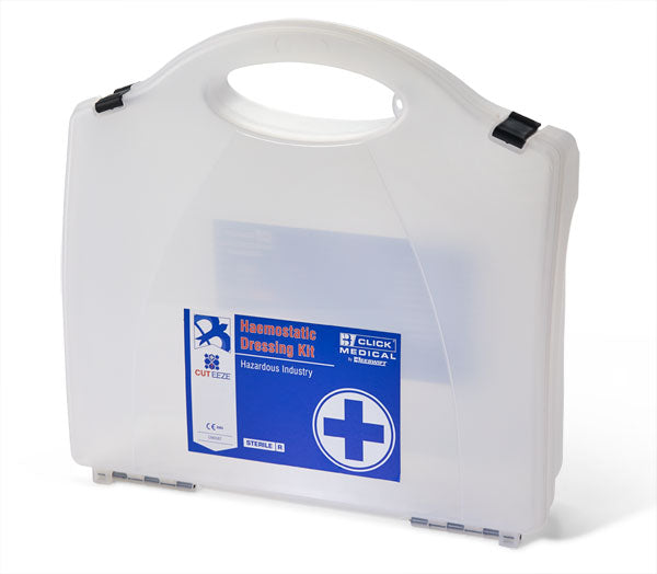 Cuteeze Click Medical Haemostatic Dressing Kit (Hazardous Industry)