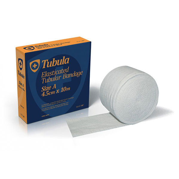 Blue Dot Tubular Bandage Size F 10M