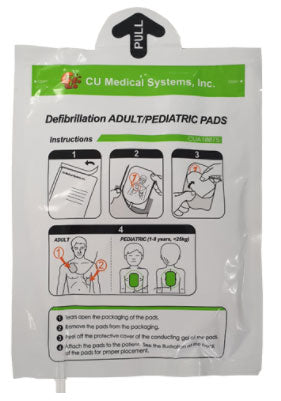 CU Cu Medical Adult/Child Defibrillator Pads For SP1