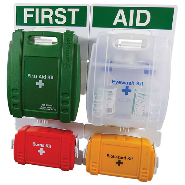 Click Medical British Standard Compliant Complete First Aid Point Med