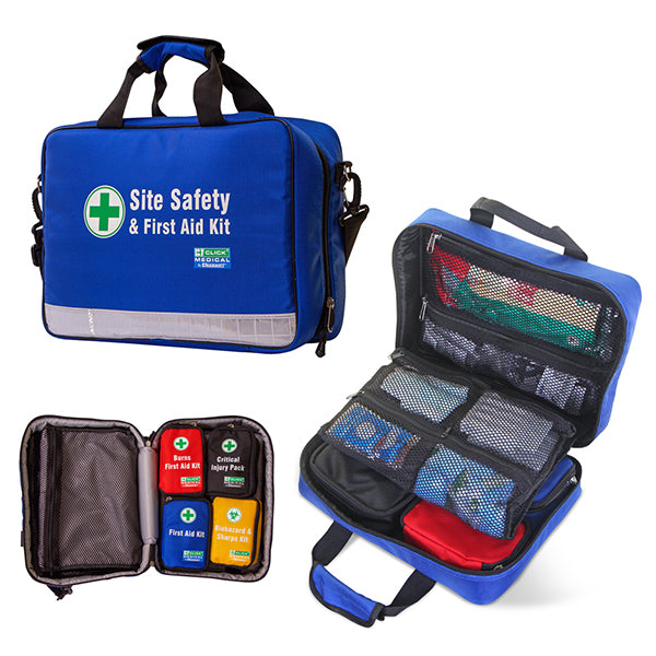Click Medical Site Safety & First Aid Combination Bag