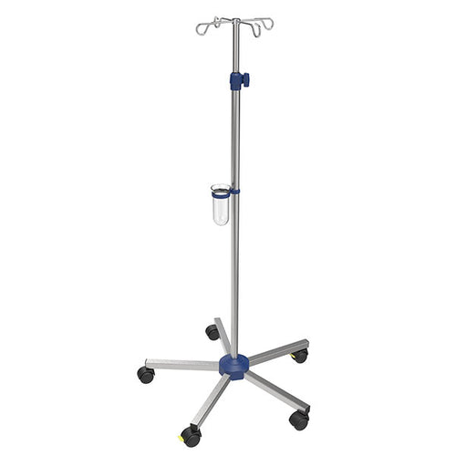 Click Medical Stainless Steel Infusion Stand