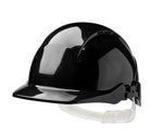 Centurion Concept Core Full Peak Black Slip Ratchet Vented Helmet - thumbnail 1