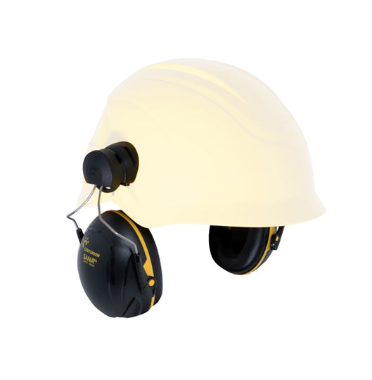 Centurion Sana Safety Helmet Mounted Ear Defenders Snr 30