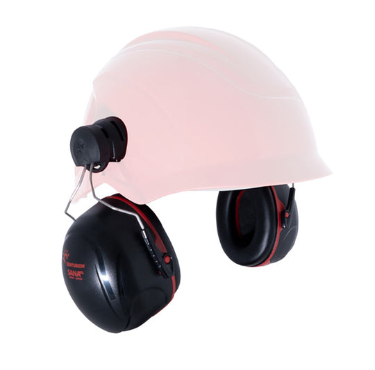 Centurion Sana Safety Helmet Mounted Ear Defenders Snr 34