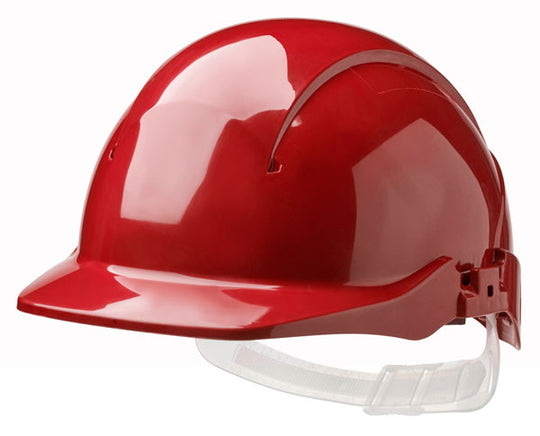 Centurion Concept Core Full Peak Black Slip Ratchet Vented Helmet