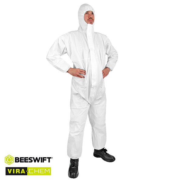 Beeswift CN4013E Disposable Coverall Type 5/6