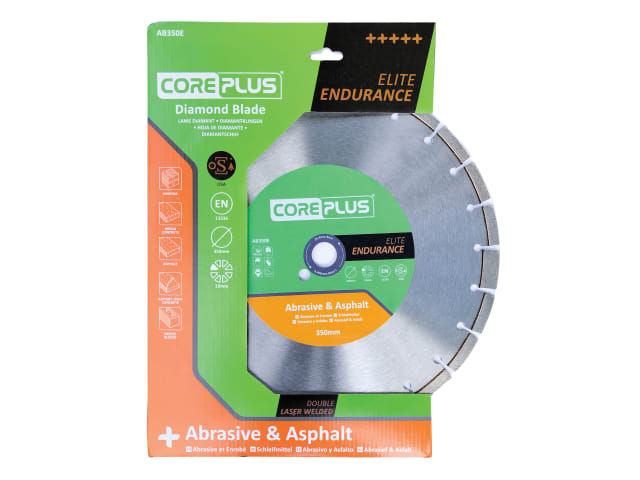 CorePlus Elite Abrasive & Asphalt Diamond Blade