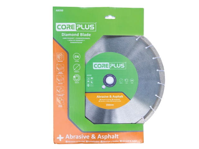 CorePlus Abrasive & Asphalt Diamond Blade