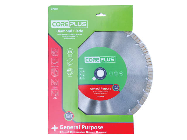 CorePlus General-Purpose Hybrid Turbo Diamond Blade