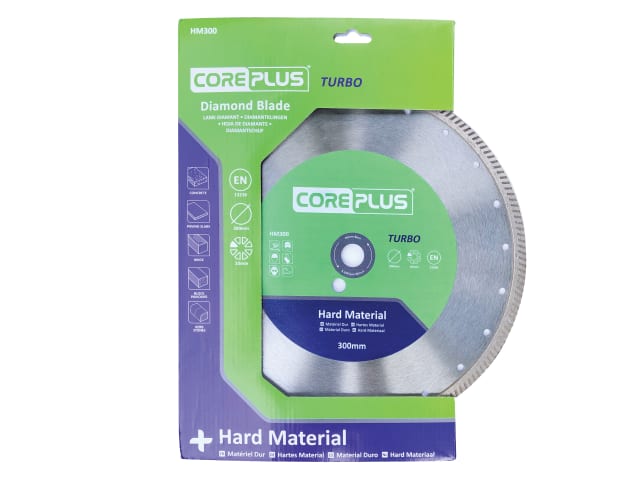 CorePlus Hard Material Turbo Diamond Blade