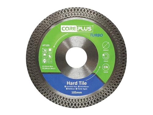 CorePlus Hard Tile Turbo Diamond Blade