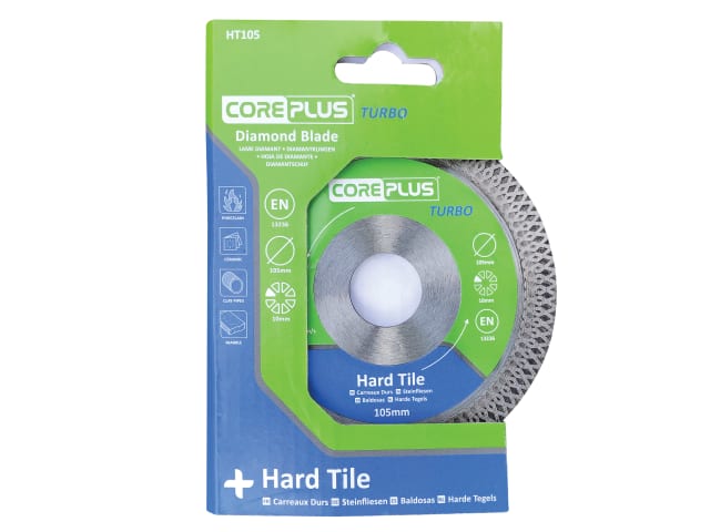 CorePlus Hard Tile Turbo Diamond Blade