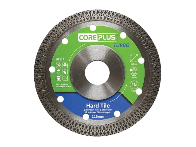 CorePlus Hard Tile Turbo Diamond Blade