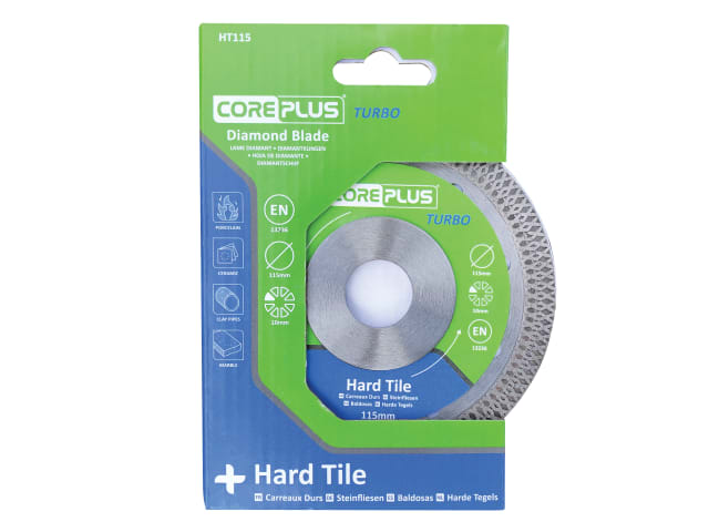 CorePlus Hard Tile Turbo Diamond Blade