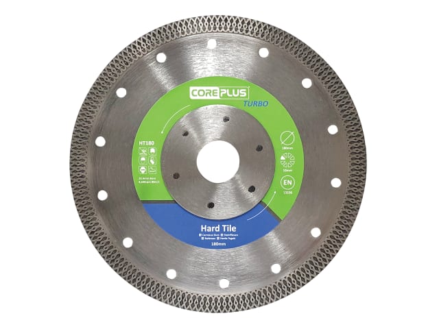 CorePlus Hard Tile Turbo Diamond Blade