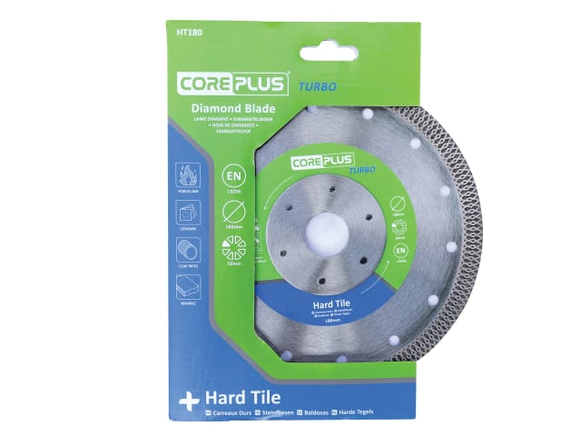 CorePlus Hard Tile Turbo Diamond Blade