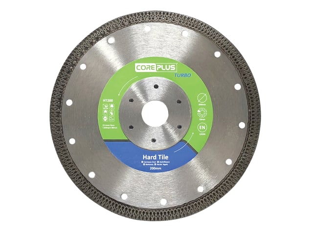 CorePlus Hard Tile Turbo Diamond Blade