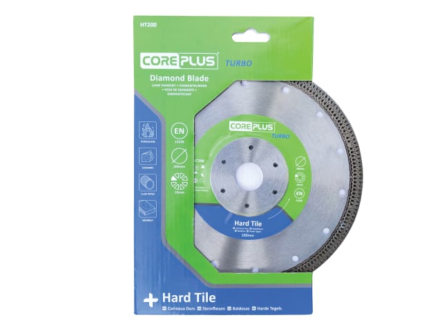 CorePlus Hard Tile Turbo Diamond Blade