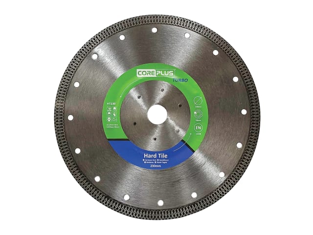 CorePlus Hard Tile Turbo Diamond Blade