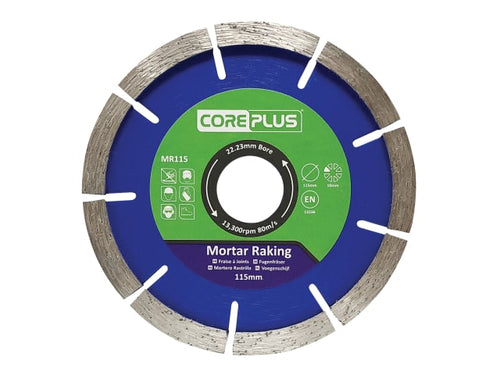 CorePlus Mortar Raking Diamond Blade