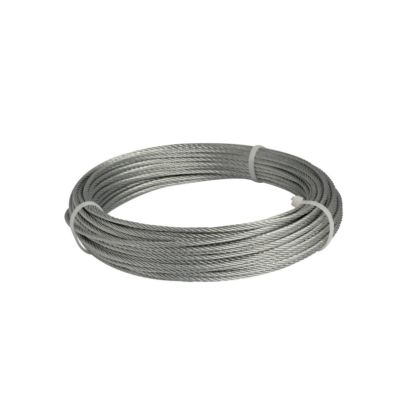 BZP Wire Rope (Reel)  TQWR20ST - 200m 2mm Steel Zinc Plated