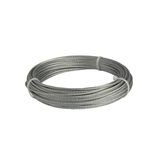 BZP Wire Rope (Reel)  TQWR30ST - 200m 3mm Steel Zinc Plated