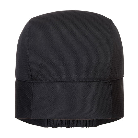 Black Portwest cooling crown beanie for hot climates