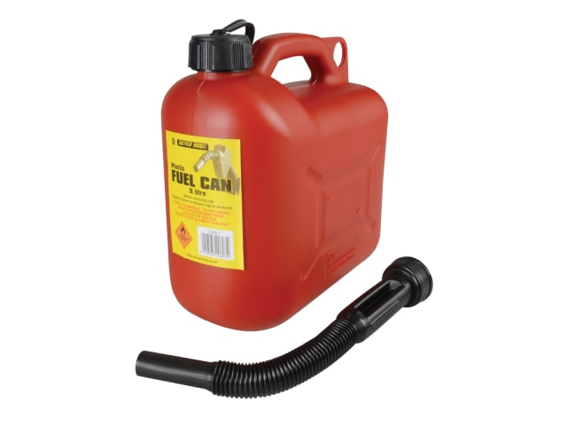 Silverhook Petrol Can & Spout Red 5 litre