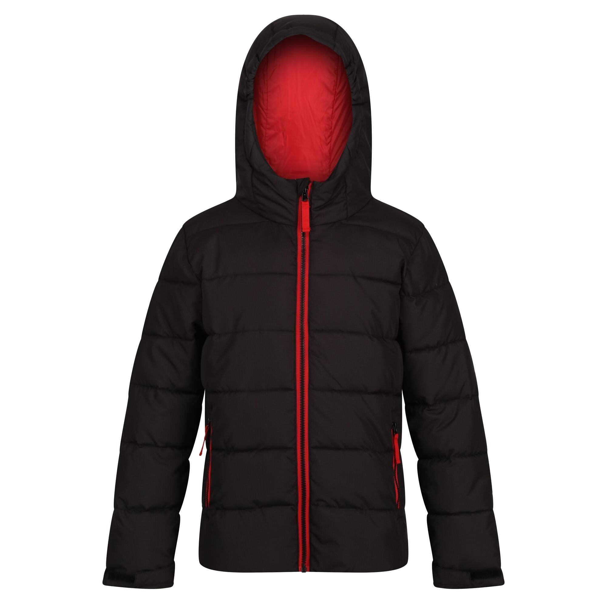 Regatta Junior Thermal Jacket - Black/Classic Red