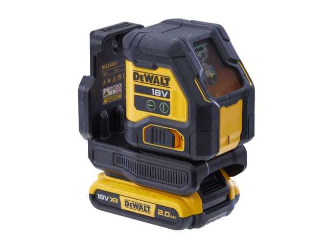 DEWALT DCLE34021 XR Compact Cross Line Green Laser