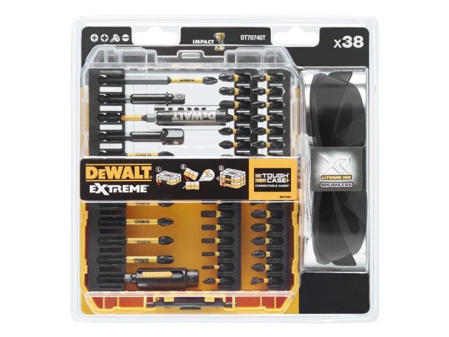 DEWALT DT70740T FlexTorq Bit Set, 38 Piece + Safety Glasses