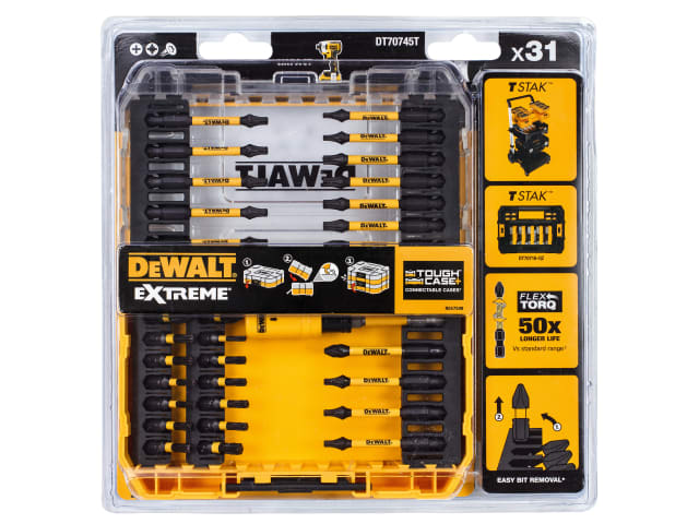 DEWALT DT70745T FLEXTORQ Screwdriving Set, 31 Piece