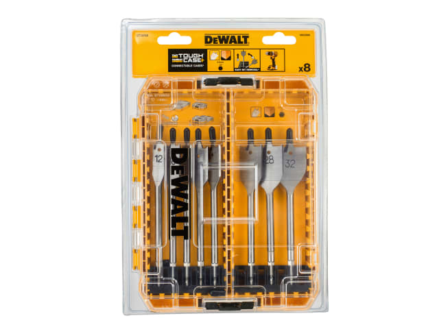 DEWALT DT70750 Flat Drill Bit Set, 8 Piece