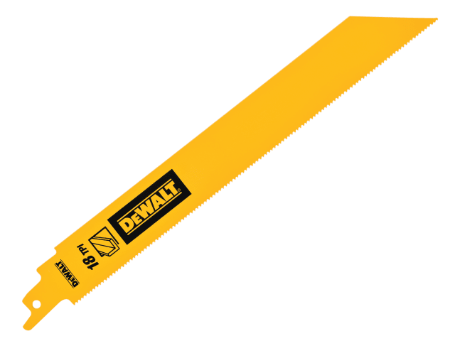 DEWALT Bi-Metal 1in High Reciprocating Blades, Metal Cutting